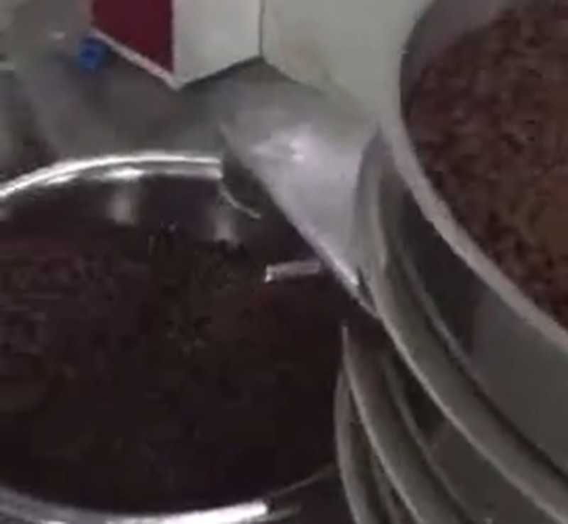 牛肉粒篩分過濾-旋振篩視頻