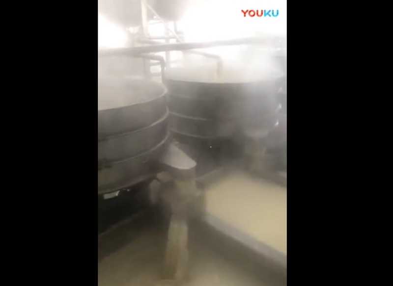 豆漿過濾篩-高卓振動篩視頻