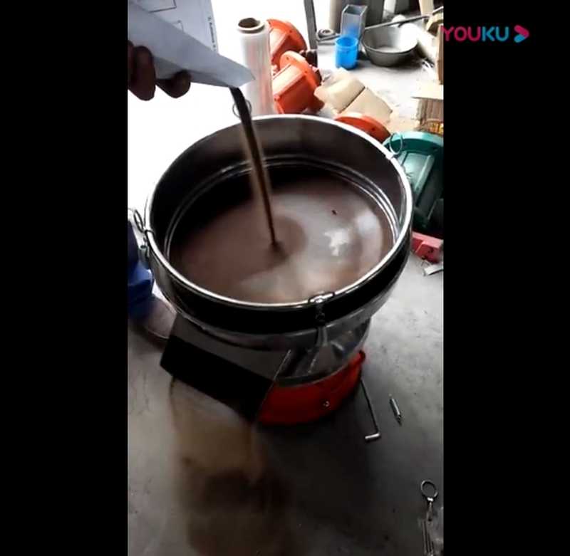 高卓450mm振動篩過濾視頻