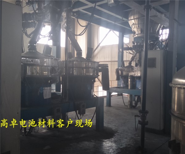 篩分電池材料使用什么型號振動篩了？