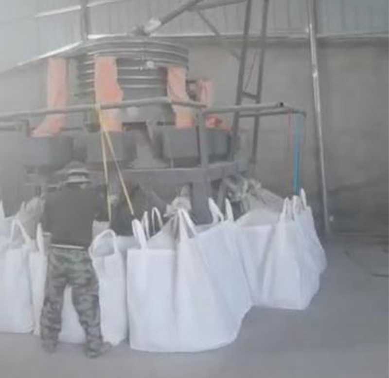 圓型搖擺篩新鄉高卓客戶使用現場視頻